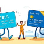Diferencias clave entre tarjetas de débito y crédito