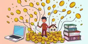 Diversifica tus ingresos: Crea múltiples fuentes de dinero